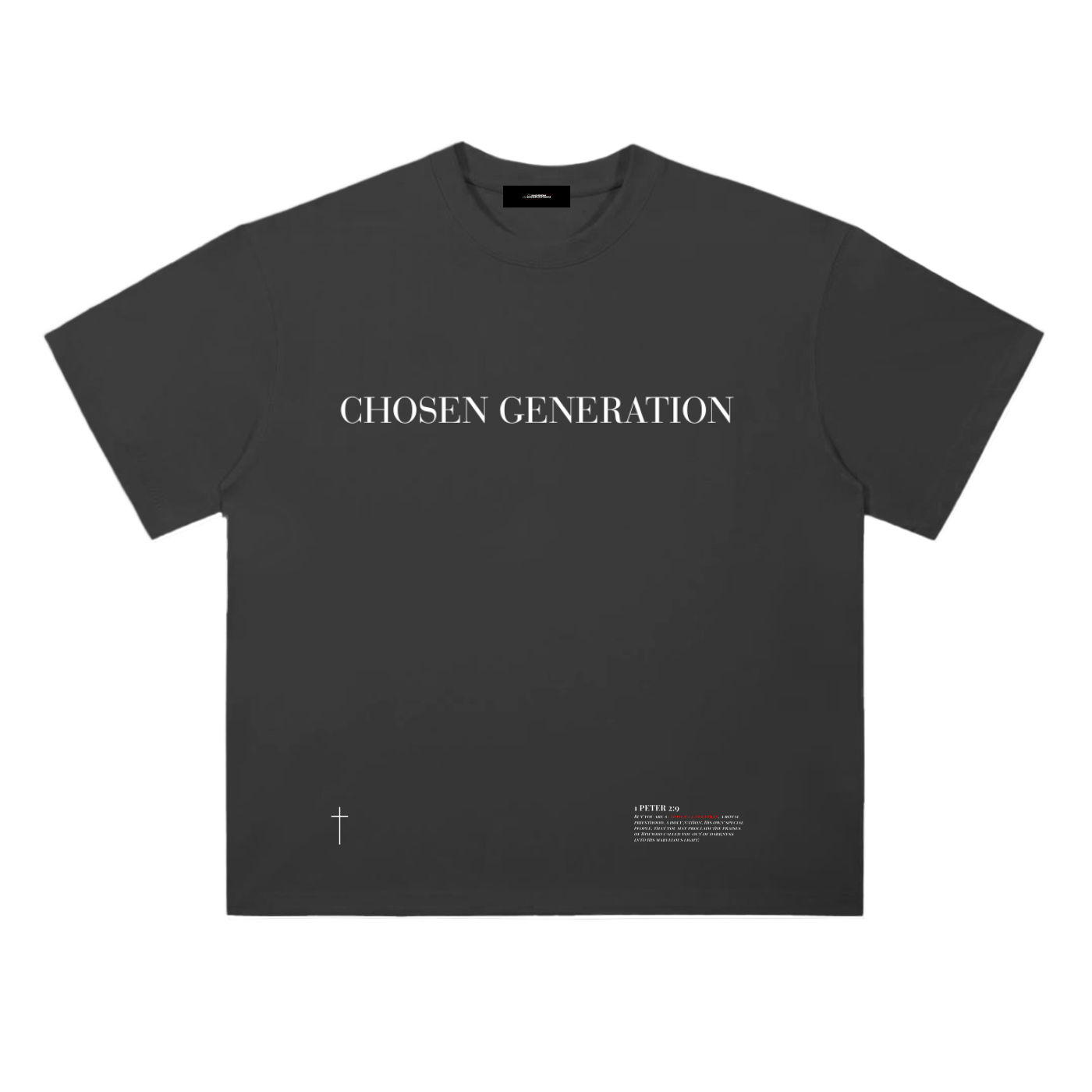 Chosen Generation Tee (CHARCOAL)